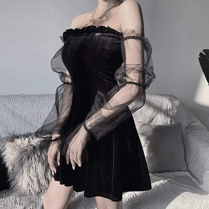 Lovely Goth Chick Dress
