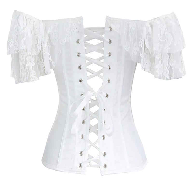 Amabel Off Shoulder Lace Corset