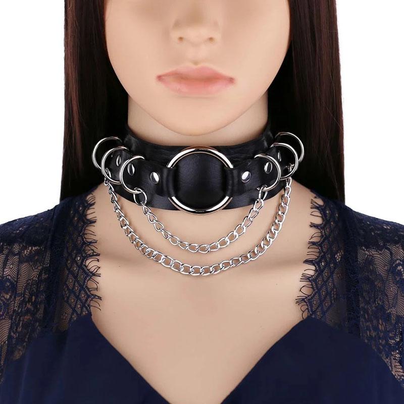 Lawbreaker Punk Leather Choker
