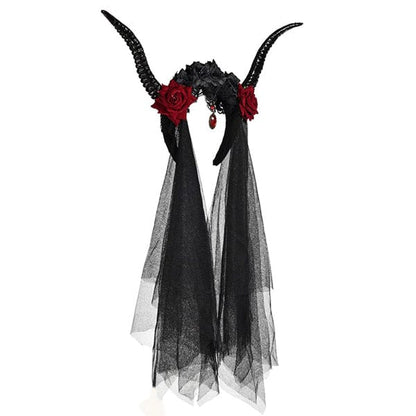 Gothic Antler Horn Headdress