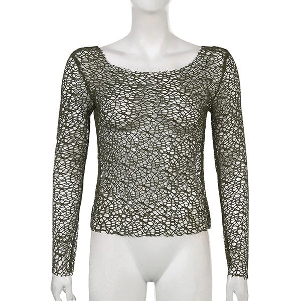 Dark Mysteries Knit Top
