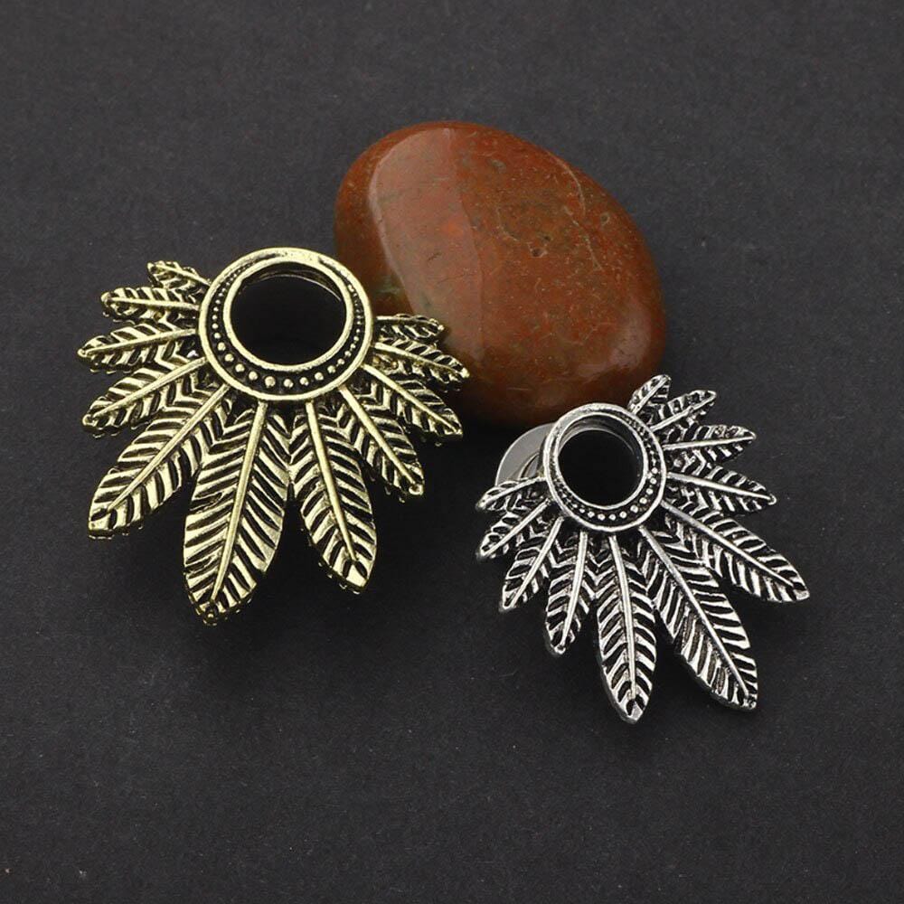 Retro Fan Shaped Ear Tunnel