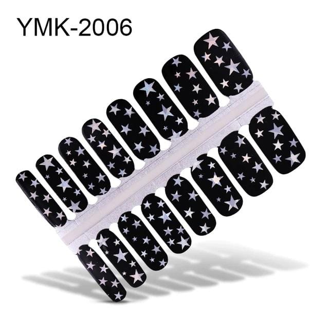 Gothic Multicolor Nail Stickers