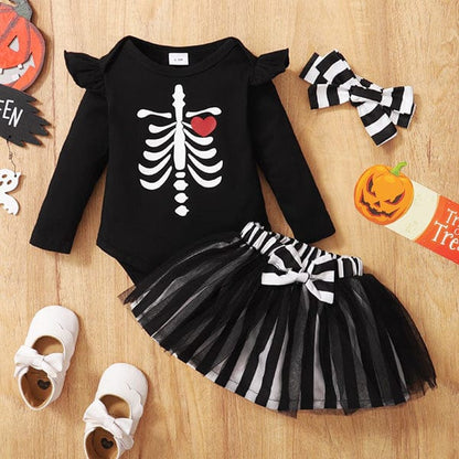 Oh My Skeleton Tutu Outfit