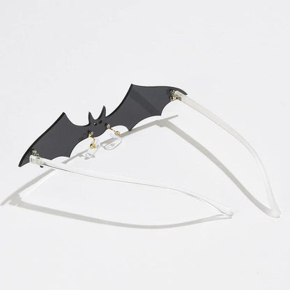 Trendy Black Bat Sunglasses