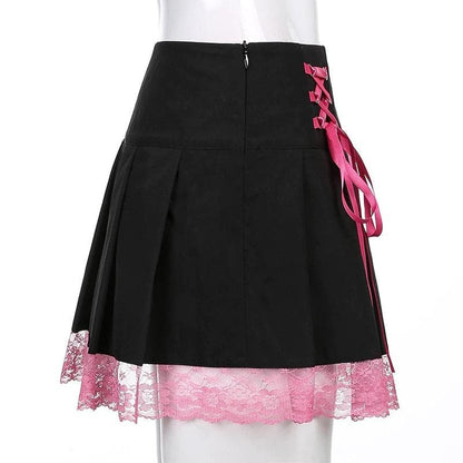 Sweet Gothic Academia Skirt