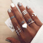 Bohemia Vintage Style Ring Sets