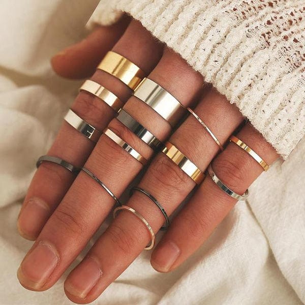 Gothic Boho Ring Sets