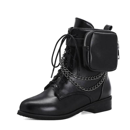 Gothic Chain Rider Boots
