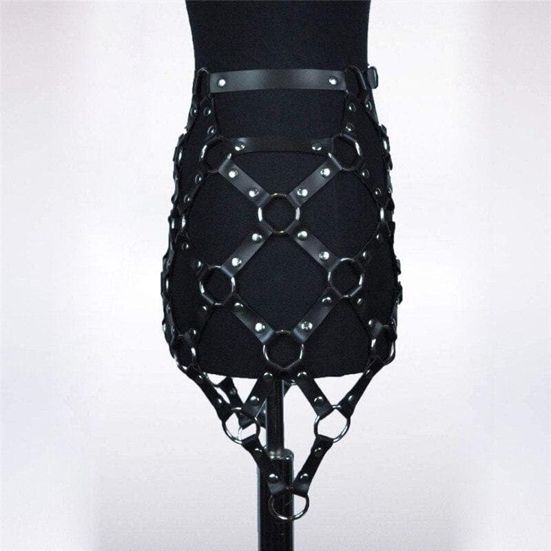 Gothic Skirt Cage Harness