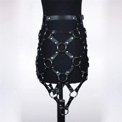 Gothic Skirt Cage Harness
