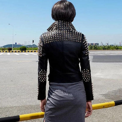 Faux Leather Ghost Rider Jacket