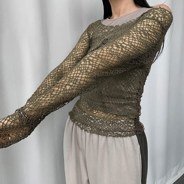 Dark Mysteries Knit Top