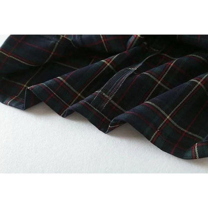 Detention Chic Plaid Mini Skirt