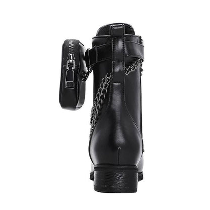 Gothic Chain Rider Boots