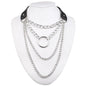 Gothic Chain Choker Necklace