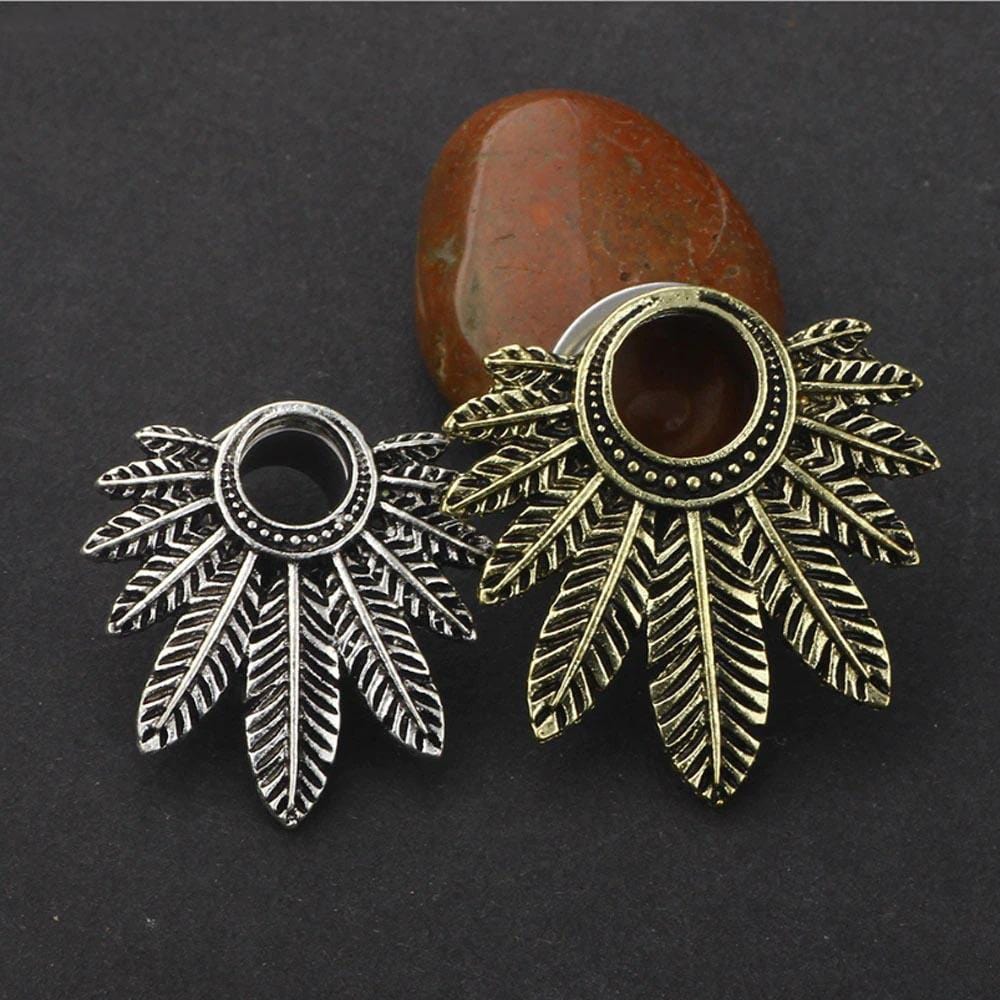 Retro Fan Shaped Ear Tunnel
