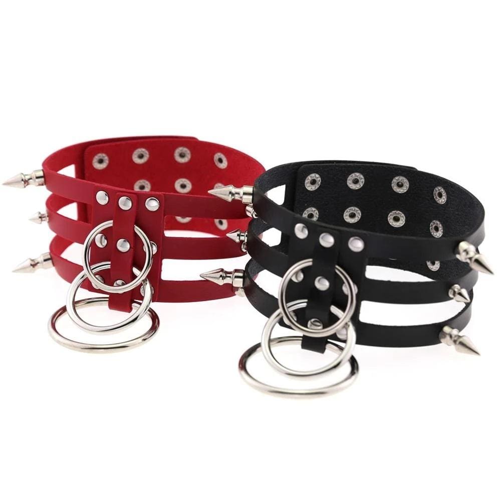 Nightfall Leather Choker