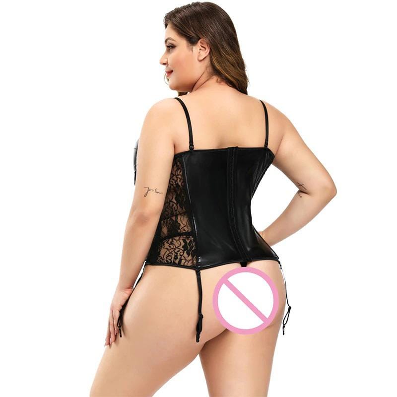 Floral Sequence Gothic Lingerie