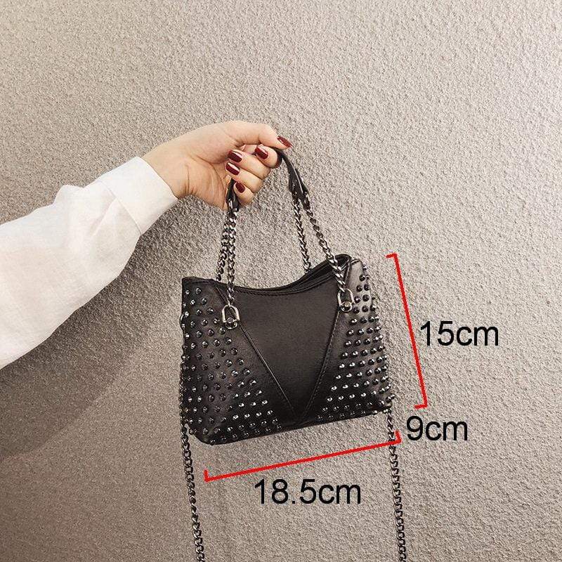 Chained Rivet Gothic Bag