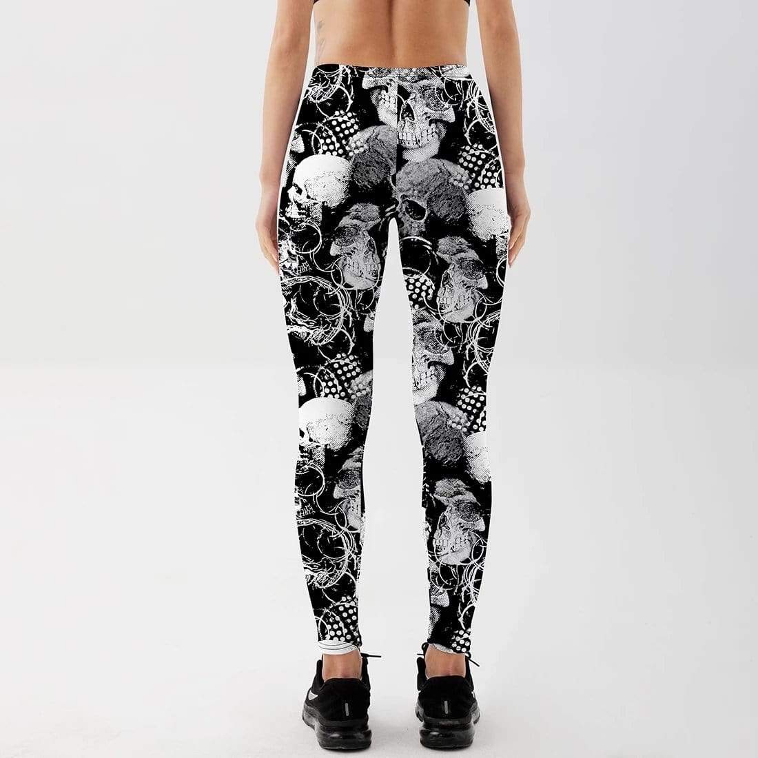 Skull Gang Printed Leggings