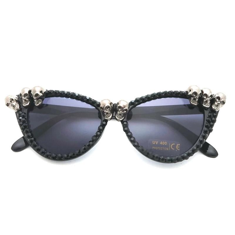 Trendy Skull Retro Sunglasses