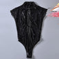 Soraya Sexy Black Bodysuit