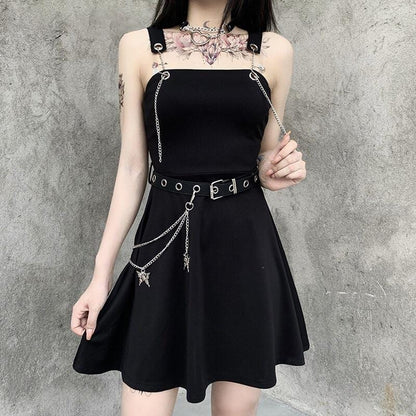 Wilderness Chain Mini Dress