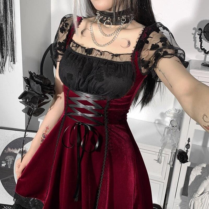 Fashion Vamp Lolita Dress