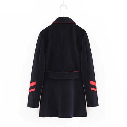 Female Milita Fashion Coat