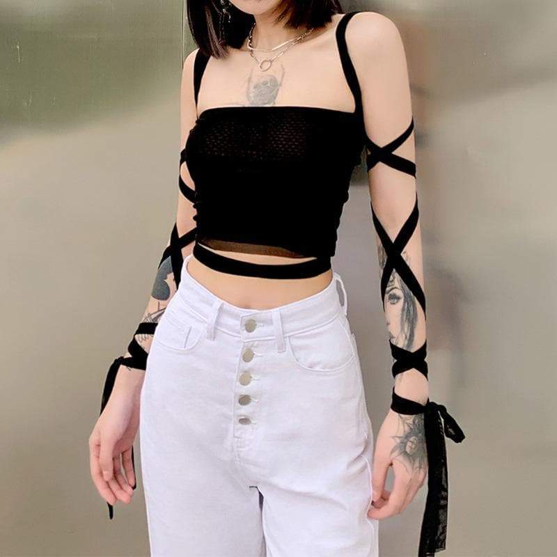 Ardetha Aesthetic Crop Top