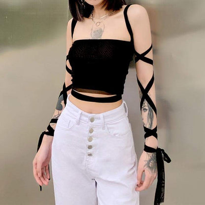 Ardetha Aesthetic Crop Top