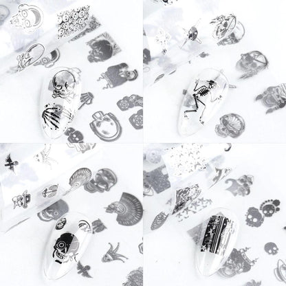 Oh My Skull Nail Art Stickers