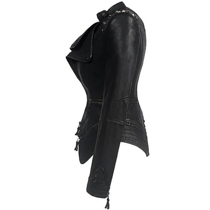 Jean Rider Faux Leather Jacket