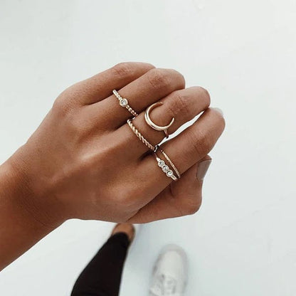 Gothic Boho Ring Sets