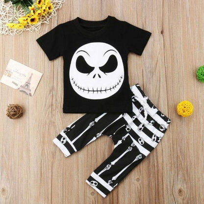 Ghost Skull Baby Outfit