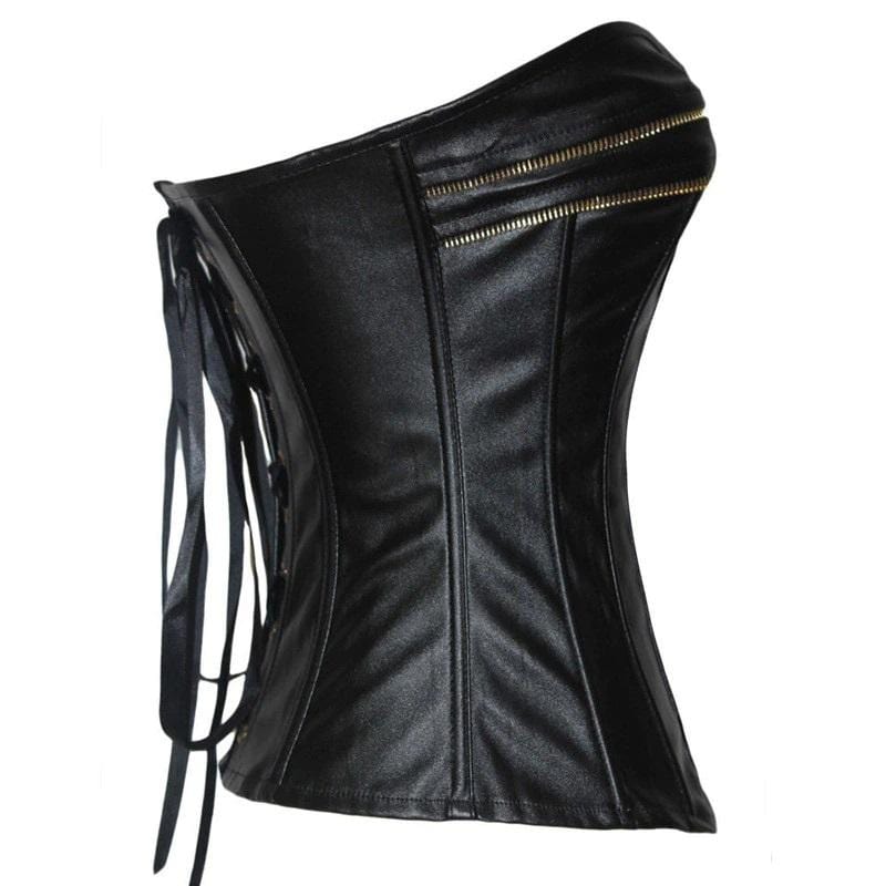 Lady Luck Leather Corset
