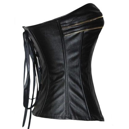 Lady Luck Leather Corset