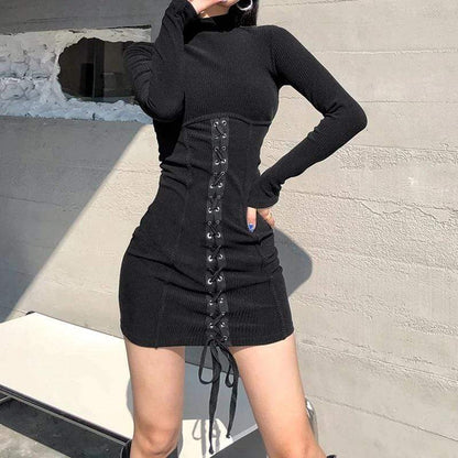 Devlin Black Bodycon Dress