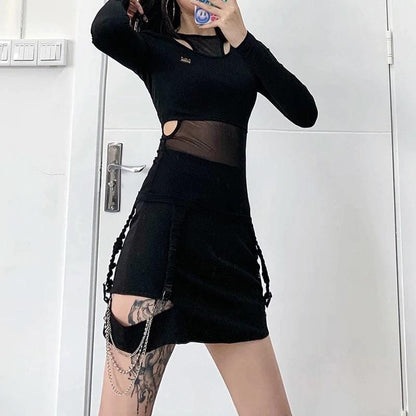 Mesh Kawaii Insurgent Top