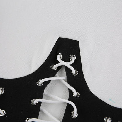 Noire Corset Tshirt