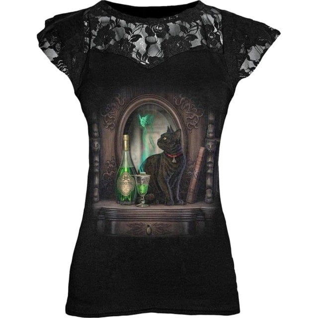 Dream Black Lace Shirt