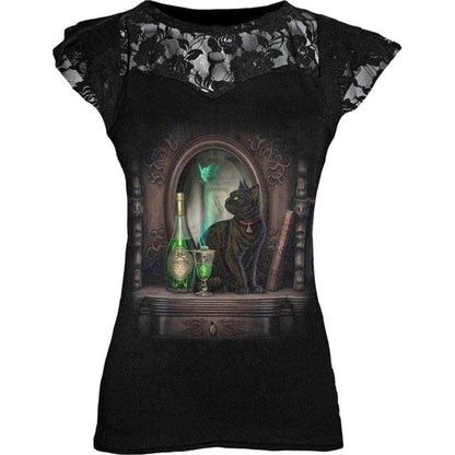 Dream Black Lace Shirt