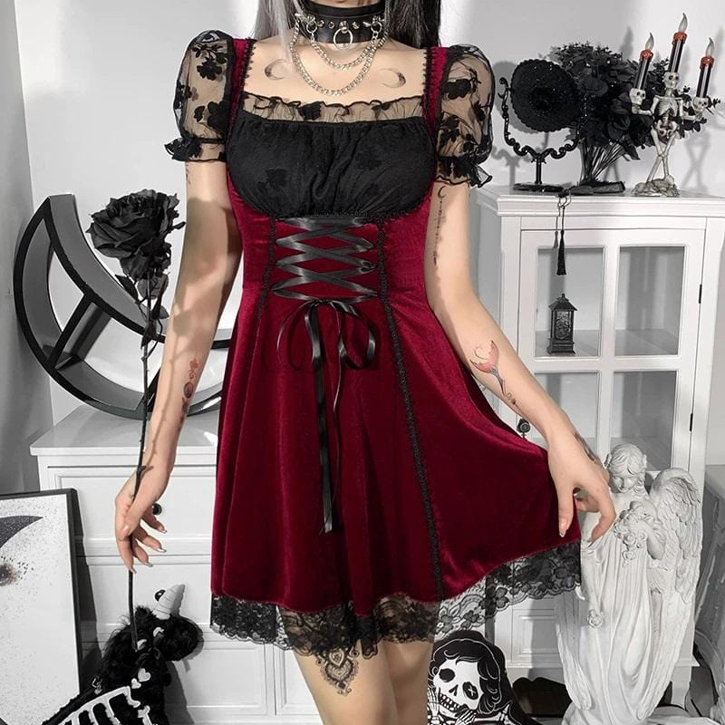 Fashion Vamp Lolita Dress