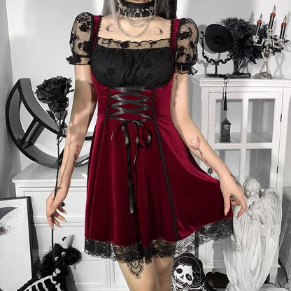 Fashion Vamp Lolita Dress