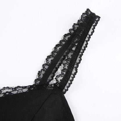 Black Soul Crop Top