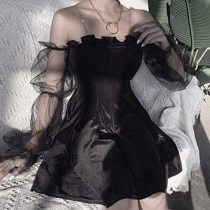 Lovely Goth Chick Dress