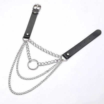 Gothic Chain Choker Necklace