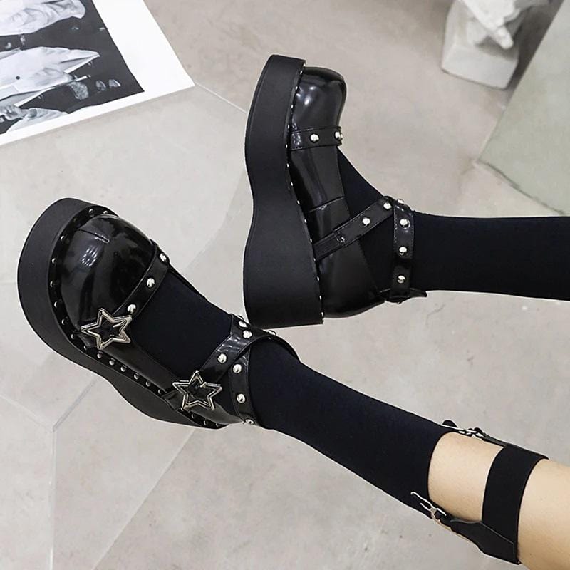 Night Star Mary Jane Shoes