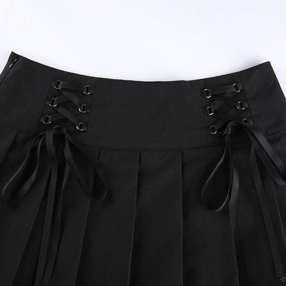 Sweet Gothic Academia Skirt